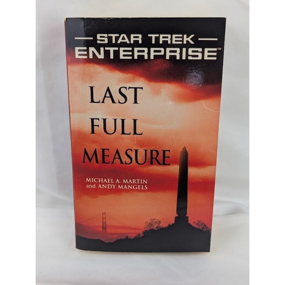 Pocket Books Star Trek Enterprise Novel Last Full Measure Sci-Fi Paperback 2006